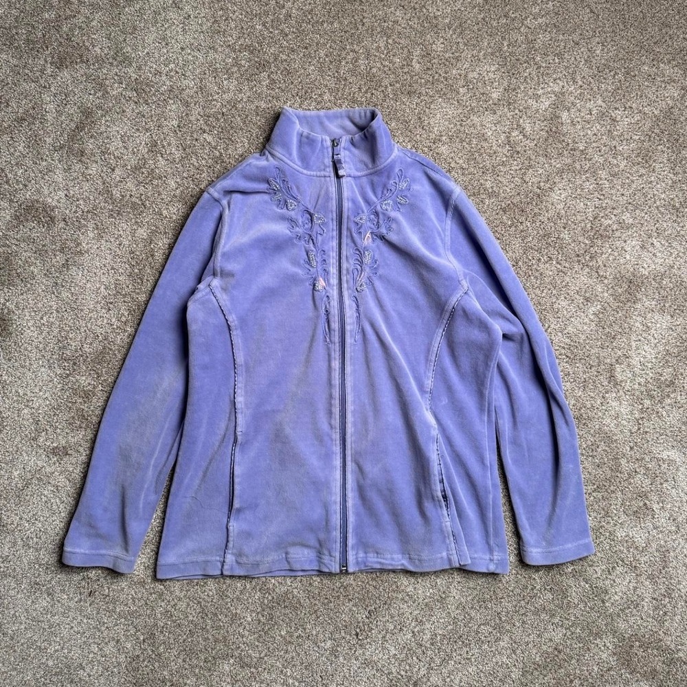 TABI "LAVENDER" VELOUR JACKET